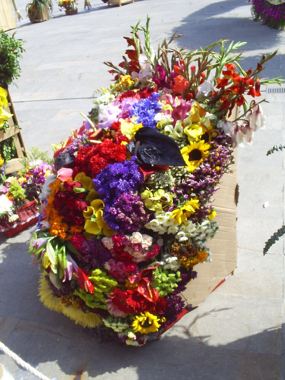 Silleta tradicional de Santa Elena